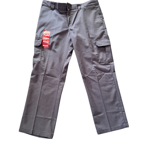 DICKIES Flex Regular Fit Cargo Straight Leg Pant Men's 40X30 Gravel Grey WP595VG - Picture 2 of 8